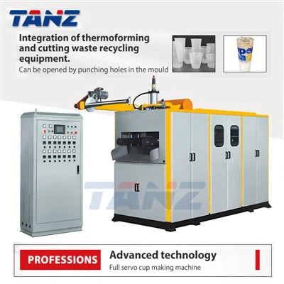 Hydraulische Cup Making Machine Servo Rek Beschikbare Plastic Water Cup Cup Making Machine Cup Making Machine