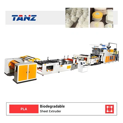 PET PP PS kunststof extrudermachine